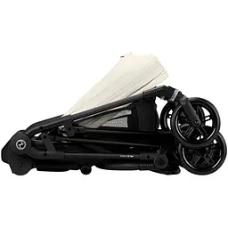 Коляска Cybex Melio Carbon Canvas White з бампером (525000035) - мініатюра 7