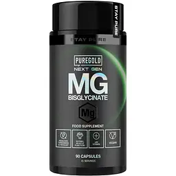 Магній бісгліцинат Pure Gold 90 капсул