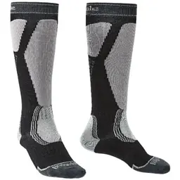 Шкарпетки Bridgedale Ski Easy On Black/Grey L (1053-710102.035.L)