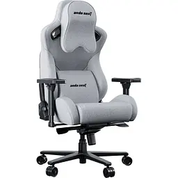Геймерське крісло Anda Seat Kaiser 2 Pro XL Linen Fabric Gray [AD12YXL-17-G-F-G01] [126344] - мініатюра 3