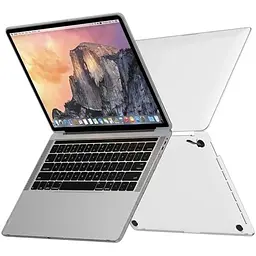 Пластикова накладка (верх та низ) WiWU ISHIELD Hard Shell Ultra Thin для Apple MacBook Air 15` M2/M3/M4 (2023-2025) Transparent [133352] - мініатюра 2