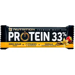 Батончик Go On Nutrition Protein Bar 33% Vanilla-Rapsberry 25 шт. x 50 г - мініатюра 2