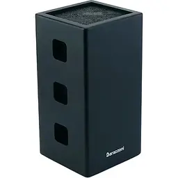 Підставка для ножів Barazzoni 11x24 см чорна (802070085)