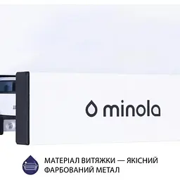 Витяжка Minola HTL 5614 WH 1000 LED - мініатюра 7
