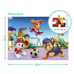 Дитячий пазл "Paw Patrol: Активний відпочинок" DoDo Toys 200762, 100 елементів - мініатюра 3