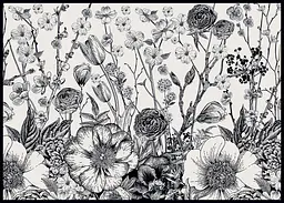 Пазли тришарові Interdruk Flowers 1, 1000 елементів - мініатюра 3