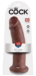 Фалоімітатор Pipedream Cock 10 Inch, 25.4 см (коричневий) - мініатюра 5
