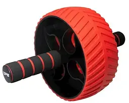 Колесо для преса Power System PS-4107 Full Grip AB Red + килимок Red/Black (4107RD-0) - мініатюра 2