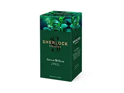 Чай пакетований зелений Sherlock Secrets Green Melissa 39,6г (1,8 г) 22 пакетиків