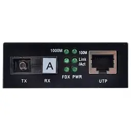 Медіаконвертер (EC-Q-1G-1SM-1310nm-20) FoxGate - мініатюра 4