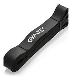Резинка для фітнесу Gymtek 17-39кг чорна - мініатюра 1