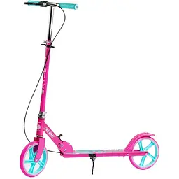 Самокат Skyper Neon 77-102х52х10 см Рожевий 000283531
