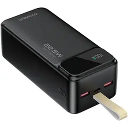 УМБ Choetech 40000mAh, 22,5W PD QC3.0, USB-C In/out, 2xUSB-A Li-pol чорна