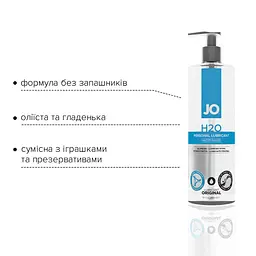 Лубрикант на водній основі System JO H2O Original, 480 мл - мініатюра 4