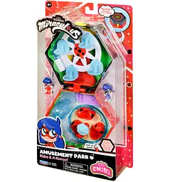 Ігровий набір Miraculous Леді Баг і Супер-Кіт Chibi Парк розваг 2 фігурки та аксесуари (50553) - мініатюра 10