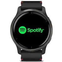 Смарт-годинник Garmin Venu 2 Slate with Black Leather Band (010-02430-21) - мініатюра 8