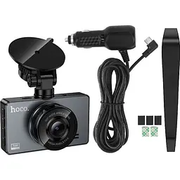 Автомобільний відеореєстратор Hoco DV14 Metal Grey (653961) - мініатюра 6