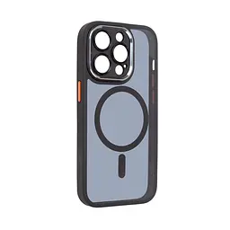 Чехол для Apple iPhone 14 Pro, Unit MagSafe SE, черный, с защитой камеры, MagSafe, противоударный, магнитный, панель-накладка с MagSafe, с поддержкой беспроводной зарядки, TPU+PC, защита всего корпуса, ударопрочный, ArmorStandart (ARM75366) - мініатюра 2
