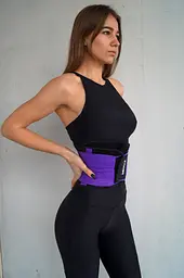 Пояс-корсет для поддержания спины Power System PS-6031 Waist Shaper Purple S/M - миниатюра 6