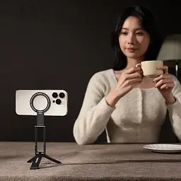 Тримач телефона Ulanzi MA60 Foldable Magnetic Phone Tripod (Purple) - мініатюра 7