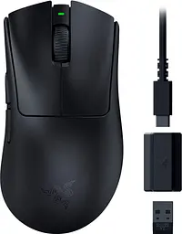 Миша бездротова Razer DeathAdder V3 Hyperspeed Чорний (RZ01-05140100-R3G1) - мініатюра 2