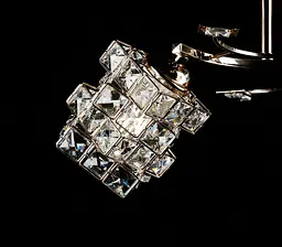 Люстра стельова Splendid Ray L7383A/3, E27, 3 лампи, золото, білий, сучасний стиль - мініатюра 3