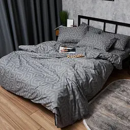 Комплект постільної білизни Moon&Star Бязь Gold Люкс Urban Style Євро 200х220 наволочки 2х50х70 - мініатюра 8