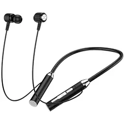 Бездротові наші навушники WH001K, BT5.0, вакуумні, IPX5, 280mAh, 8h, black