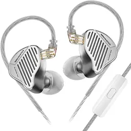 Навушники Knowledge Zenith PR1 HiFi з мікрофоном silver