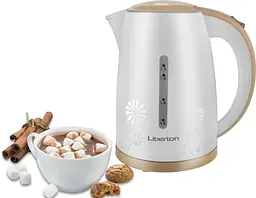 Електрочайник Liberton LEK-1759 white - мініатюра 2