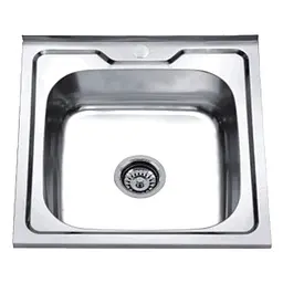 Кухонная мойка накладная ZERIXZ5050-06-160E satin (ZX1609) - мініатюра 1