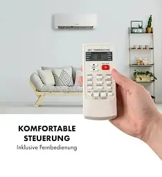 Спліт-кондиціонер Klarstein Windwaker 9000 BTU (10033482) - мініатюра 5