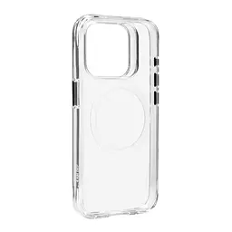 Чехол Apple iPhone 15 Pro, Clear MagCase, прозрачный, противоударный, магнитный, панель-накладка с поддержкой MagSafe, поддержка беспроводной зарядки MagSafe, защита всего корпуса, TPU+PC, ArmorStandart (ARM71051)