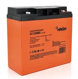 Акумуляторна батарея GEL MERLION GL-12200-M5 12 V 20 Ah