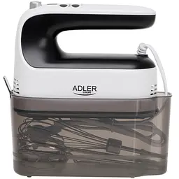 Міксер Adler AD 4229 ручний/ 600Вт/ 9 швидкостей/ Turbo/ контейнер для аксесуарів/ білий - мініатюра 7