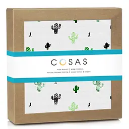 Пелюшкі муслінові Cosas Cactus 75х100 см (MuslinDiapers_Cactus_75x100) - мініатюра 2