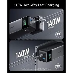 Зовнішній акумулятор Anker 737 Powercore 24000 мАг 140W (A1289) - мініатюра 4