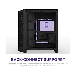 Корпус для ПК NZXT H9 Flow Dual-Chamber All Black (CM-H92FB-01) - мініатюра 8