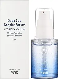 Зволожувальна сироватка для пружності шкіри з морською водою Purito Deep Sea Droplet Serum 30 мл