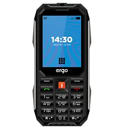 Мобiльний телефон Ergo E283 Dual Sim Чорний - мініатюра 5