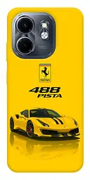 TPU чохол Demsky Yellow beast для Infinix Smart 9 4G / Hot 50i