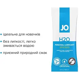 Набір лубрикантів Foil Display Box - JO H2O Lubricant - Original - 12 x 10ml - мініатюра 3