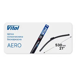 Щітка склоочисника Vitol AERO 21" (530 мм) (VB-21530) - мініатюра 4