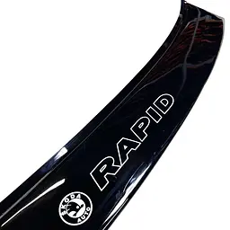 Cпойлер заднього скла козирок для Skoda Rapid 2012-2019 Прилягає до скла 3М скотч Voron Glass - мініатюра 3