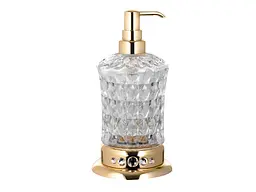 Дозатор для рідкого мила Kugu Swan Freestand 330G, Золотий