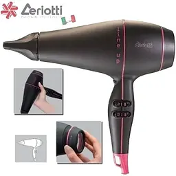 Фен Ceriotti Line Up 4500 E3232BKPK Black-Pink [I01LI02BKFU] [146596] - мініатюра 3
