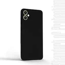Чехол-накладка для смартфона Samsung Galaxy A05 (A055) противоударный, силиконовый, термополиуретановый (ТПУ), с защитой камеры и корпуса, черный, защита всего корпуса, ArmorStandart (ARM71805) - мініатюра 2