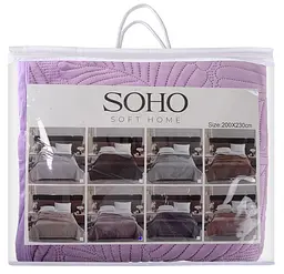 Покривало Soho 200х220 см Velvet Powder pbe0050935 - мініатюра 3