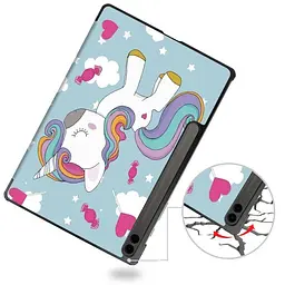 Чохол-книжка BeCover Smart Case для Samsung Galaxy Tab S9 Plus SM-X810/SM-X816 /S9 FE Plus (710385) - мініатюра 4
