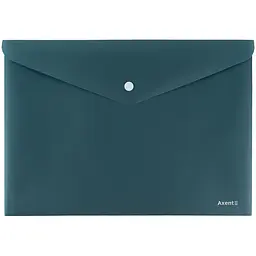 Набір папок А4 Axent Earth colors на кнопці 12 шт. зелені (1412-06-A)